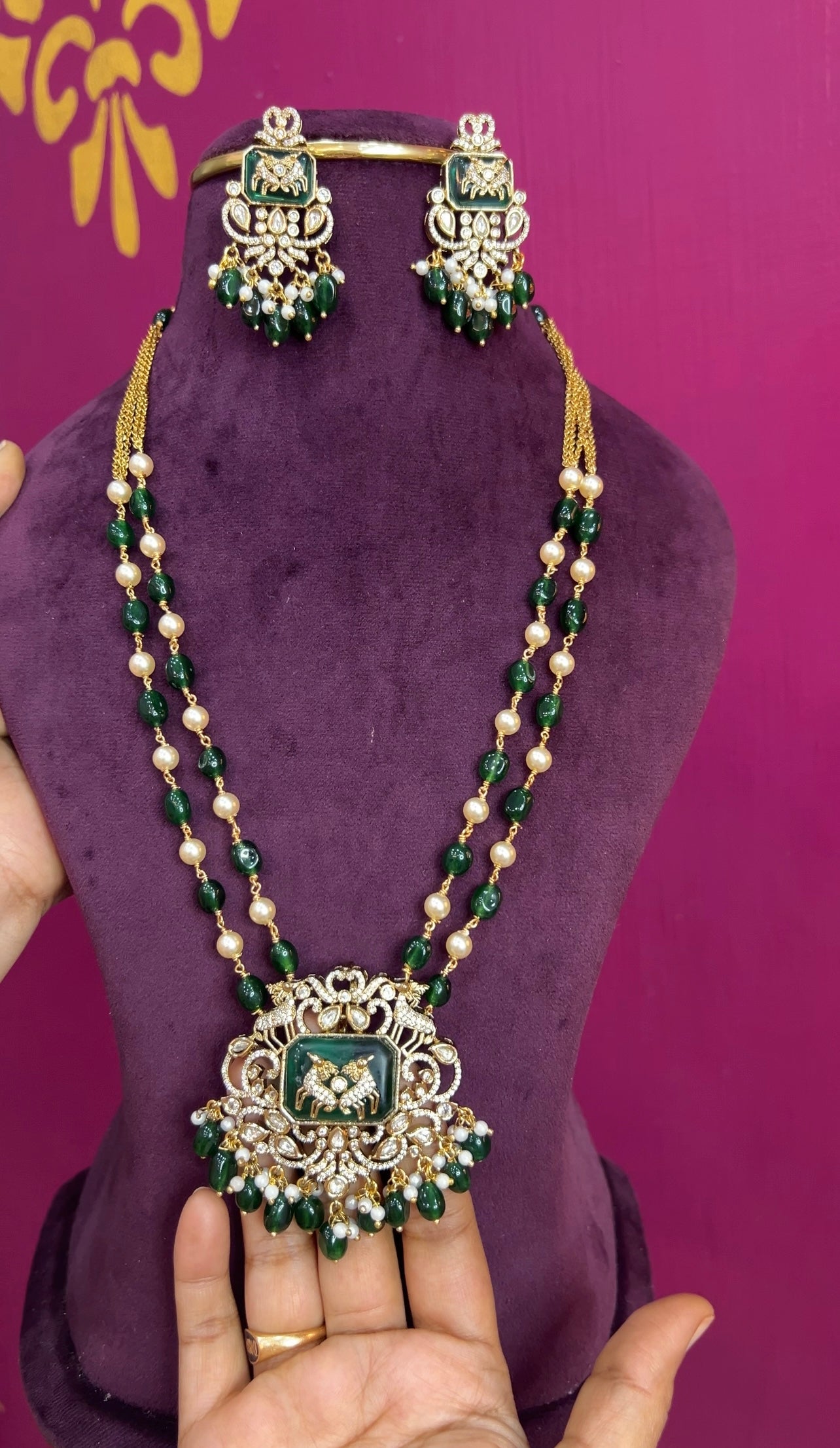 Victorian beads chain 22inches BCH028