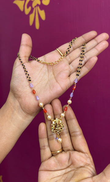 Black beads 16inches BB033