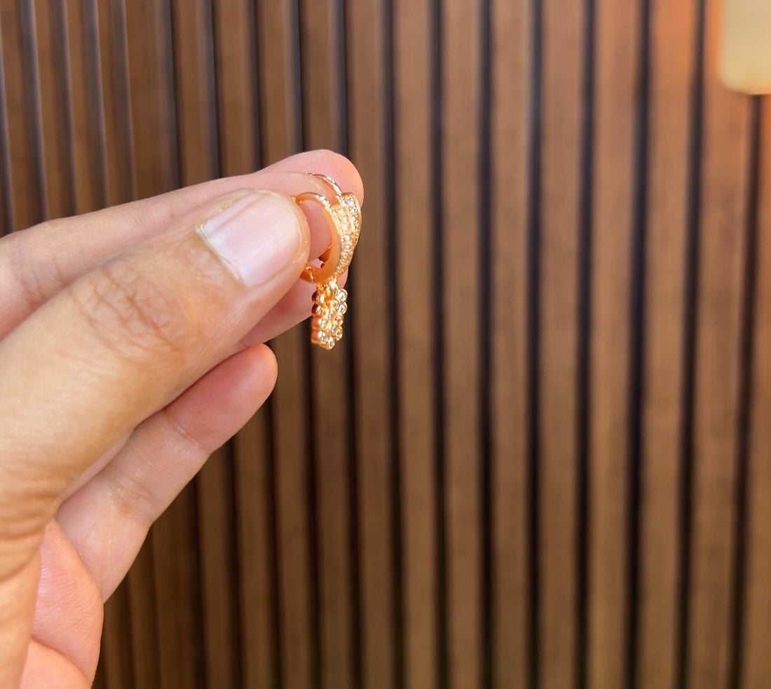 Rose Gold earrings