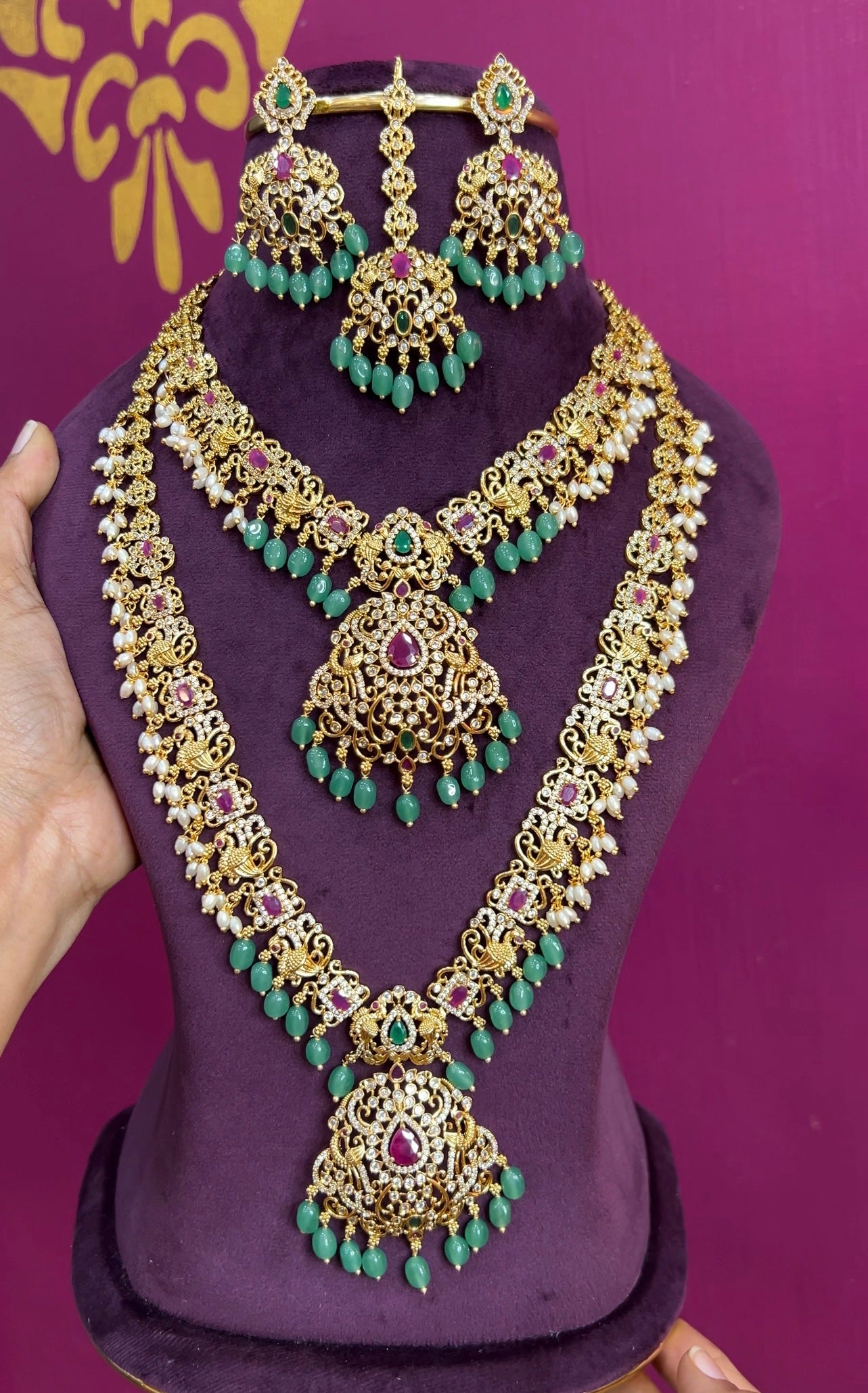 Combo set CBS002 – Raveendra Gold Covering Works